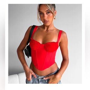 White fox top size medium